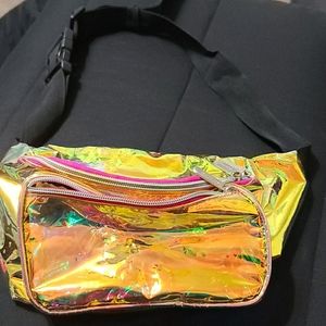 Sojourner Fanny Pack Transparent Holographic
